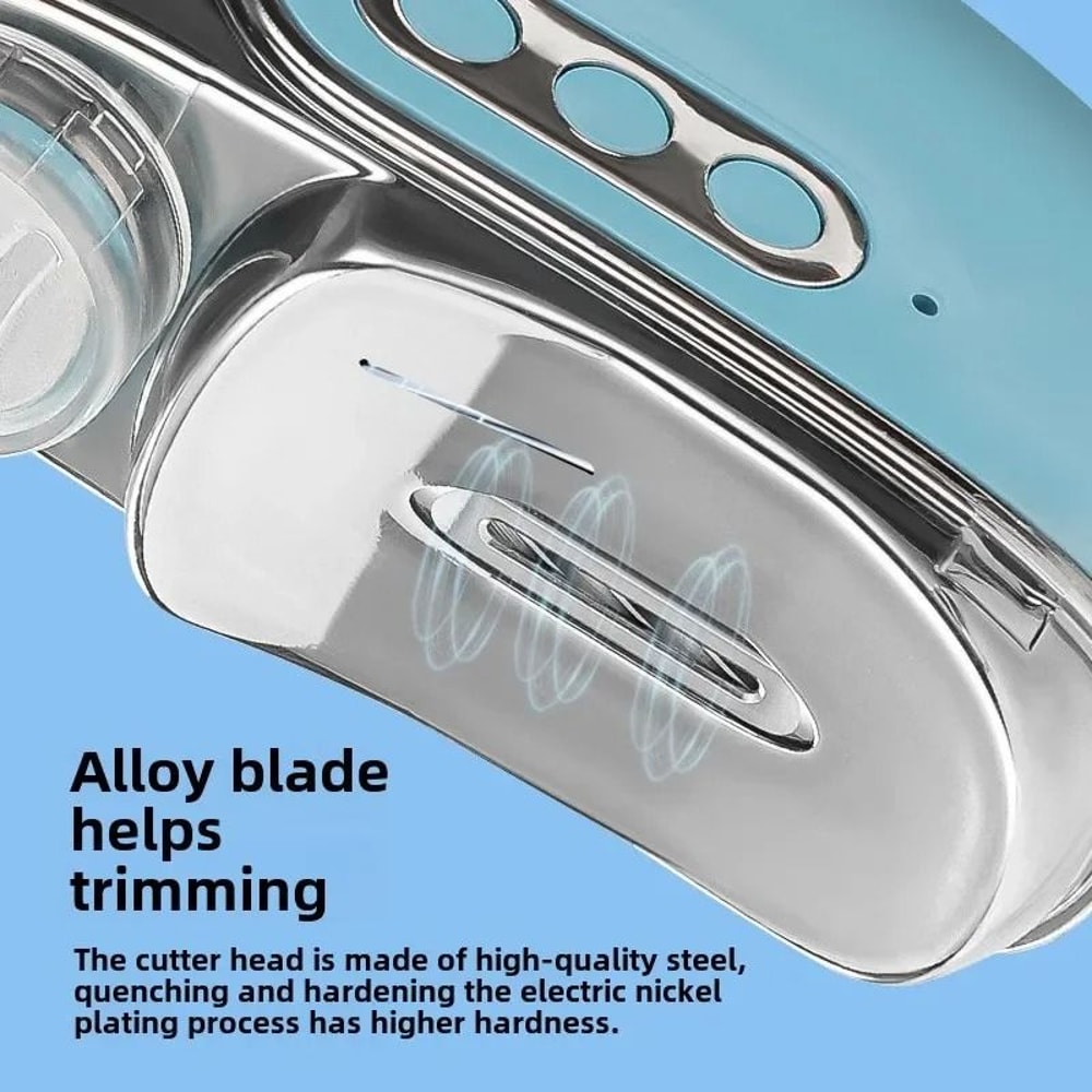 4in1 Automatic Electric Nail Clipper Integrated UV Drying Lamp Polishing Tool HighYield Manicure 3