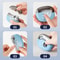 4in1 Automatic Electric Nail Clipper Integrated UV Drying Lamp Polishing Tool HighYield Manicure 4