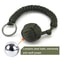 SelfDefense Paracord Monkey Fist Steel Ball Survival Keychain HighYield Outdoor Security Interact 1