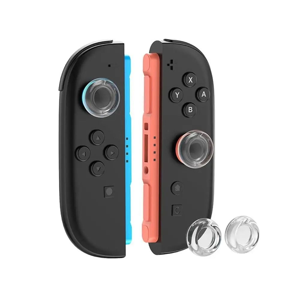 Transparent Thumb Grip Caps Nintendo Switch 2 Protective Joystick Covers HighYield Gaming Interac