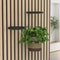 Acoustic Panel Zen Plant Rings RustProof Floating Greenery Mounts 2 Pcs Set 2