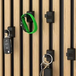 heavy-duty acoustic channel hook – no-drill mounting for 0.5 in panels