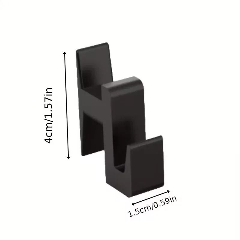 Acoustic Panel Integrated Coat Hook NoDrill Studio Storage Solution 4