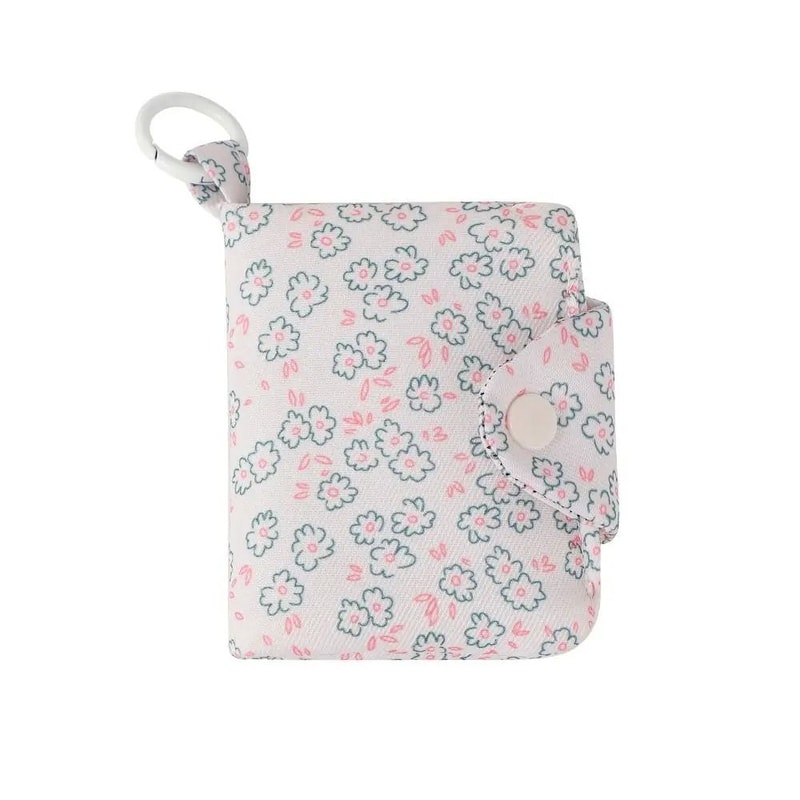 Floral Blossom Mini Wallet Cute Korean Fashion Coin Card Purse 8
