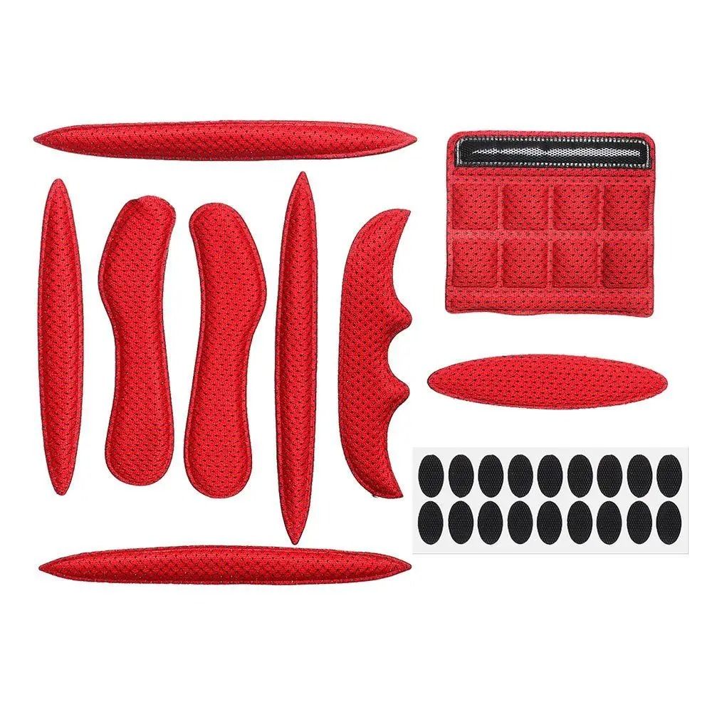 Universal Helmet Comfort Restoration Kit 27 Pcs Professional Padding Set 7