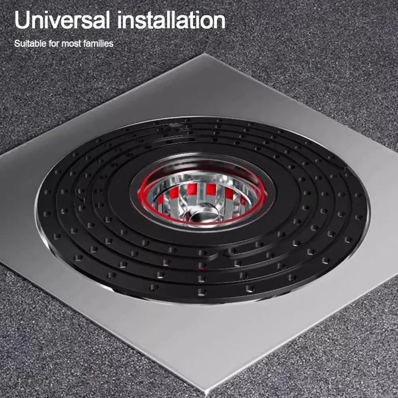 SaniSeal Pro AntiOdor Floor Drain Core SelfClosing Insect Clog Protection 2