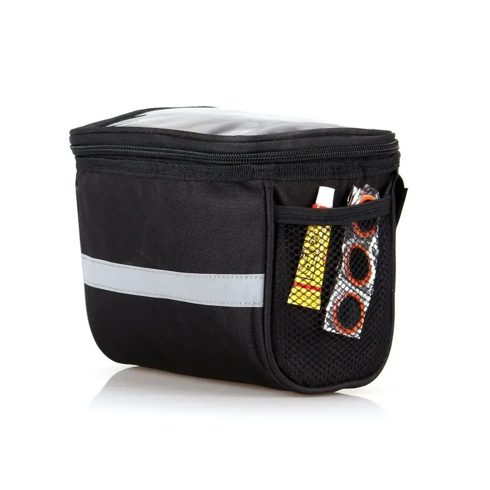 Cycling Handlebar Bag Front Tube Pannier Rack HighYield Transit Interaction Hub 5
