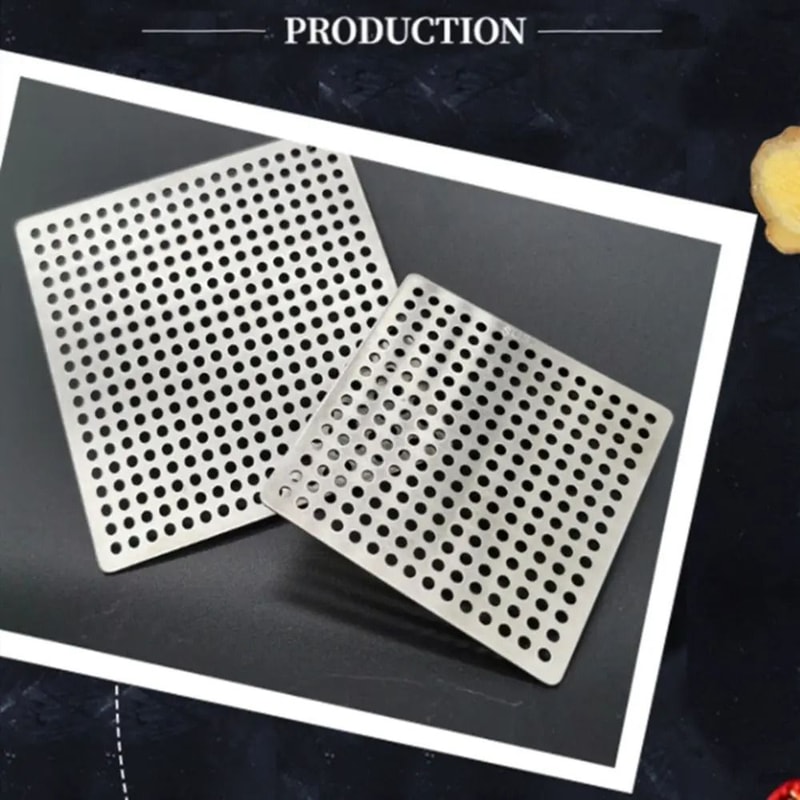 Stainless Steel Floor Drain Guard Square Mesh Hair Catcher HighYield Drainage Interaction Hub 2