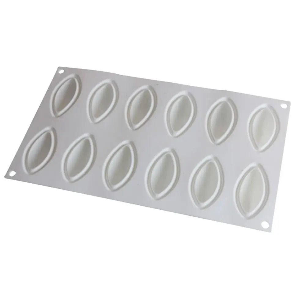 Quenelle Silicone Mousse Mold 12Cavity Fondant Tray HighYield Culinary Interaction Hub 1