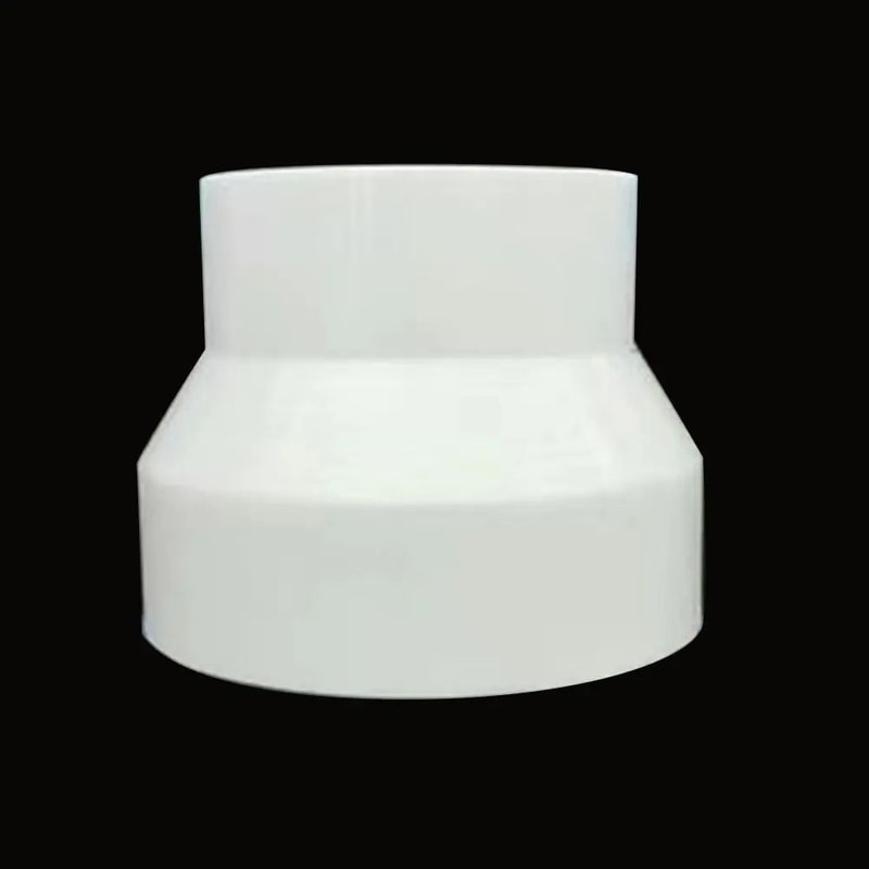 Ventilation Pipe Reducer Adapter ABS Ducting Connector HighYield Airflow Interaction Hub 9