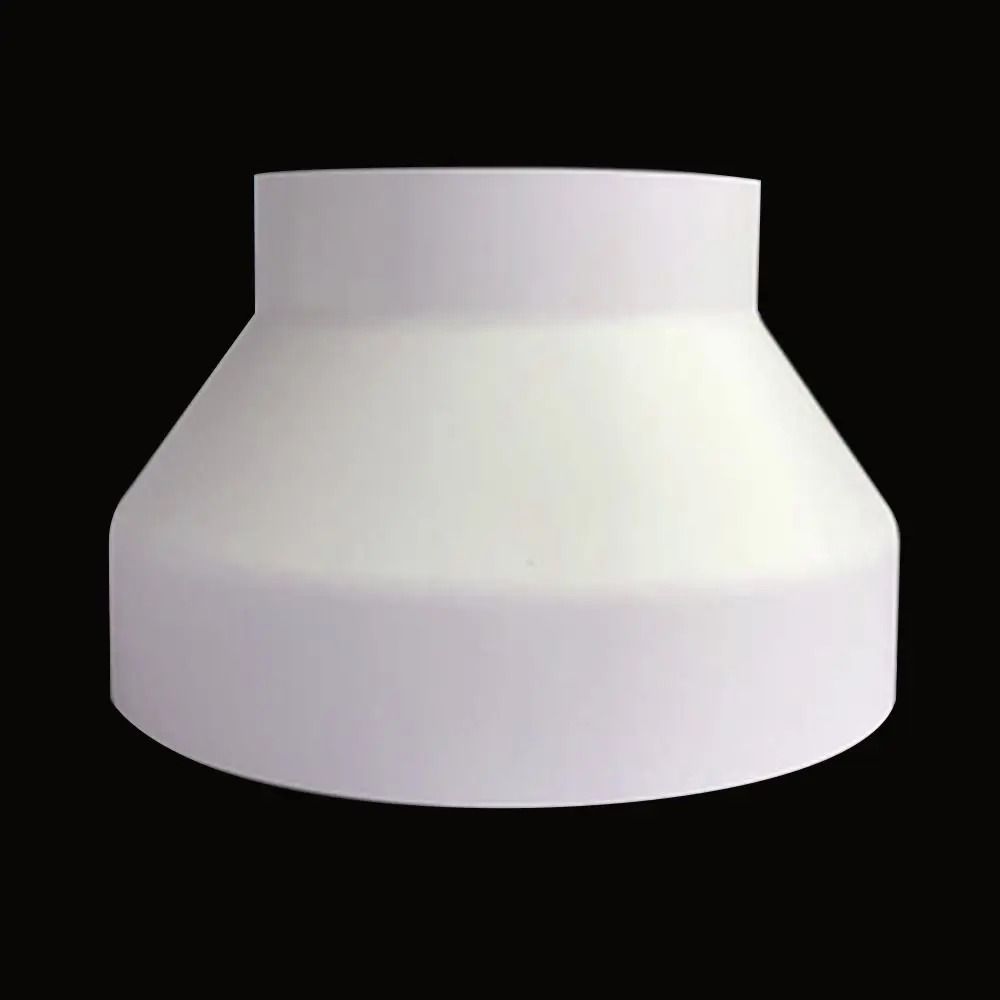 Ventilation Pipe Reducer Adapter ABS Ducting Connector HighYield Airflow Interaction Hub 12
