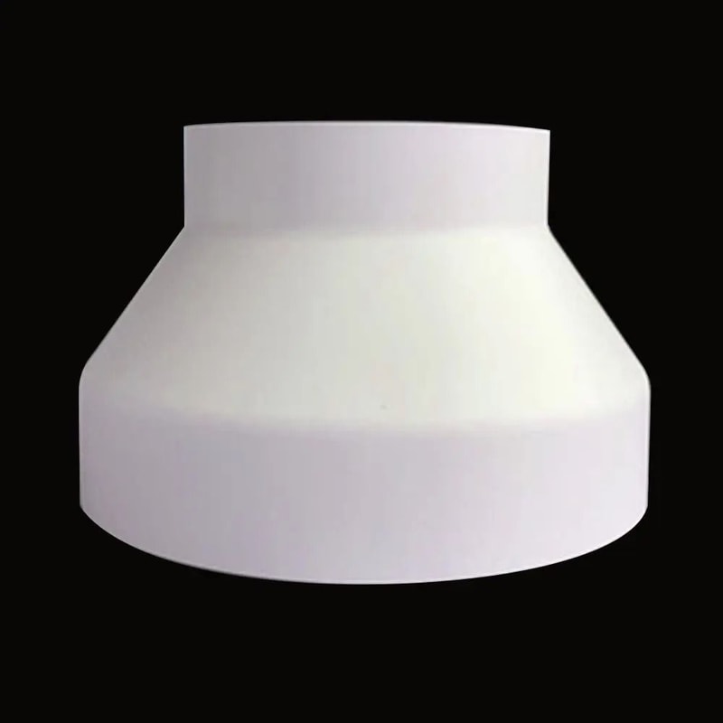 Ventilation Pipe Reducer Adapter ABS Ducting Connector HighYield Airflow Interaction Hub 12