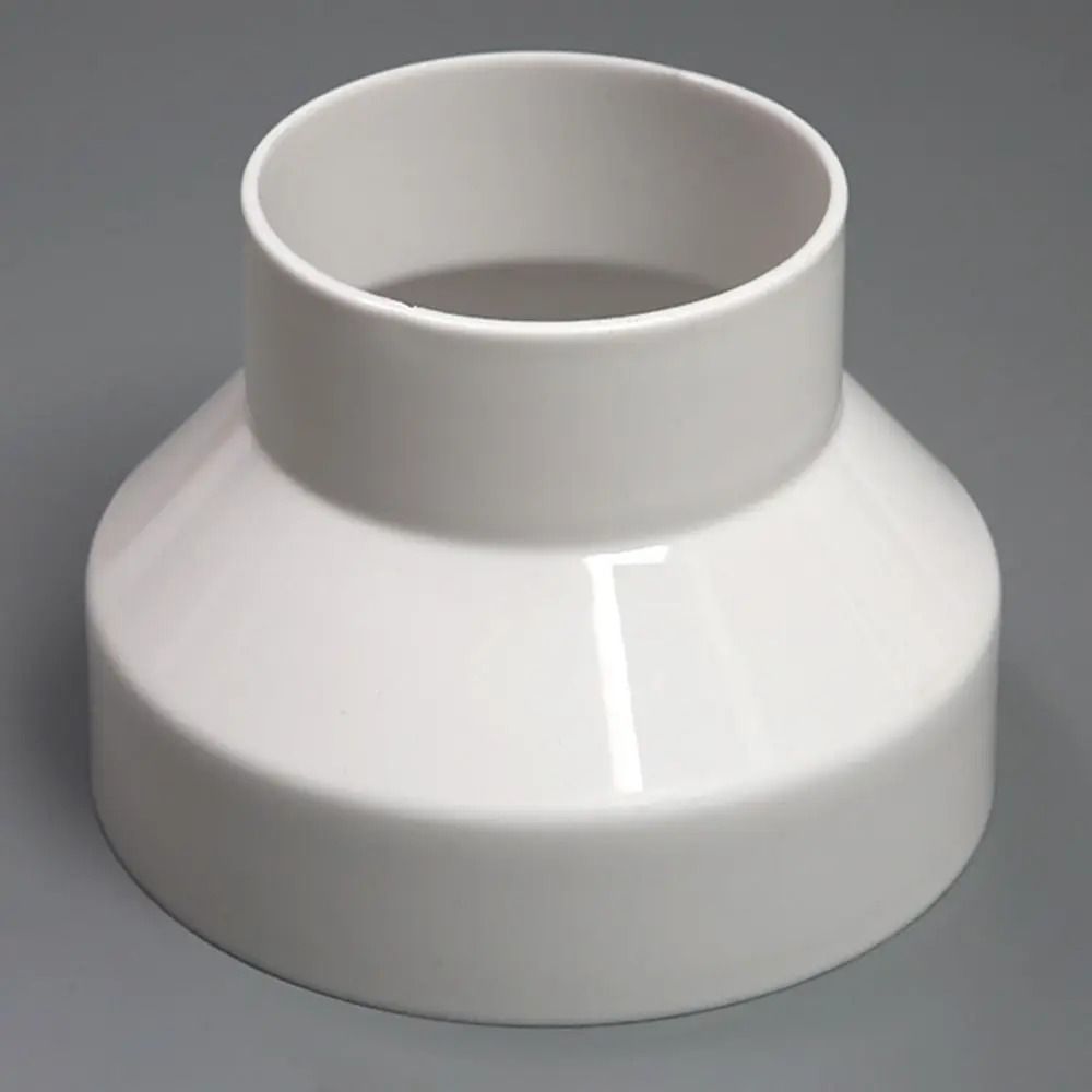 Ventilation Pipe Reducer Adapter ABS Ducting Connector HighYield Airflow Interaction Hub 4