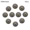 Retro Metal Pearl Buttons DiamondEtched Clothing Fasteners HighYield Textile Interaction Hub 14