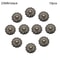 Retro Metal Pearl Buttons DiamondEtched Clothing Fasteners HighYield Textile Interaction Hub 14