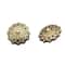 Retro Metal Pearl Buttons DiamondEtched Clothing Fasteners HighYield Textile Interaction Hub 5