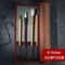 Bamboo RollUp Pen Case Calligraphy Brush Curtain HighYield Artistic Interaction Hub 13