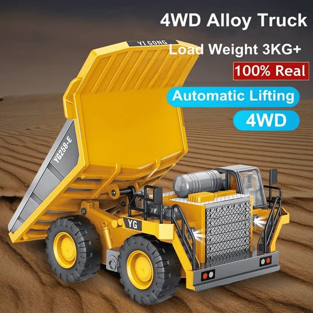 4WD HeavyDuty Remote Control Construction Vehicle 3