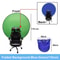 ChairMounted Chromakey Backdrop BlueGreen DoubleSided Screen HighYield Visual Interaction Hub 7
