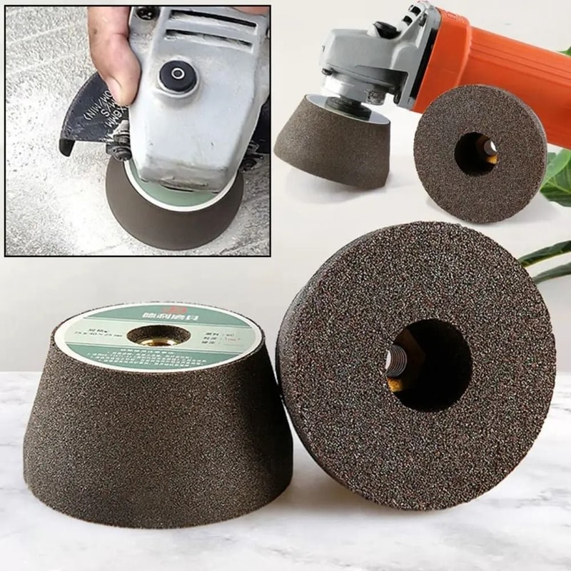 CupType Stone Grinding Head Diamond Polishing Wheel HighYield Abrasive Interaction Hub 3