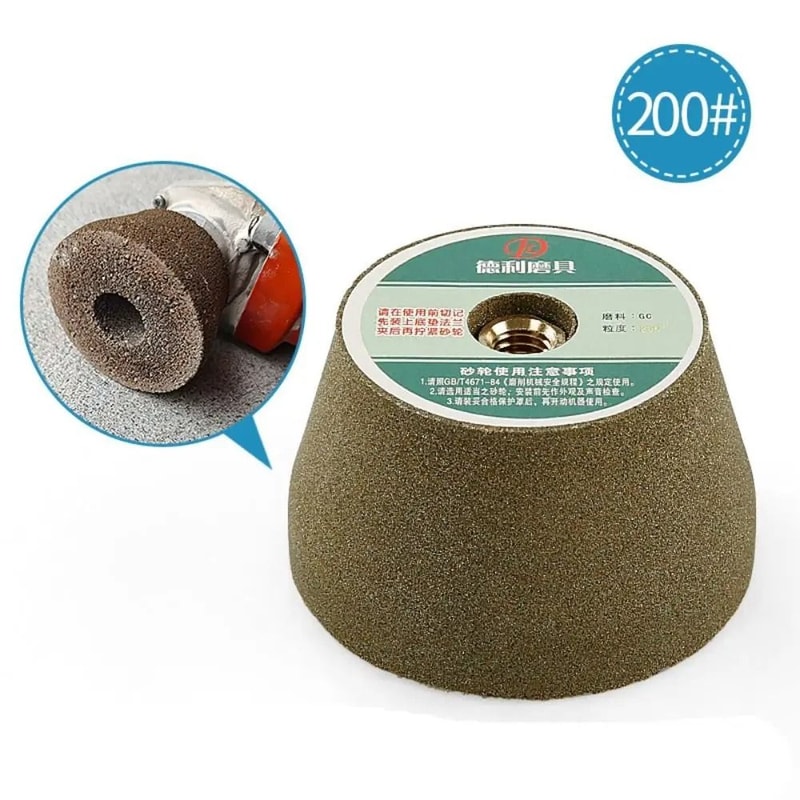 CupType Stone Grinding Head Diamond Polishing Wheel HighYield Abrasive Interaction Hub 8