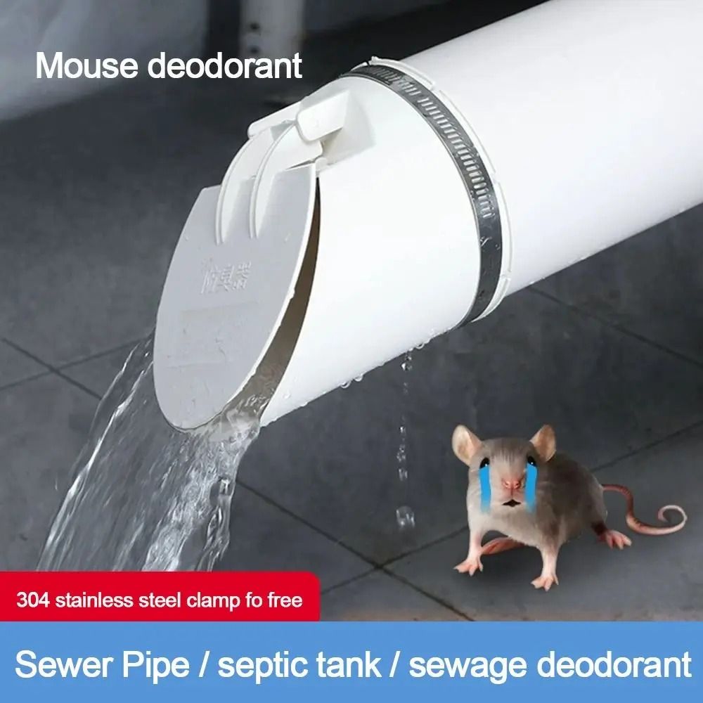 Drainage Pipe AntiOdor Cap InsectProof Roof Floor Cover HighYield HydroInteraction Hub 0