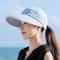 Womens Summer Sun Hat Detachable EmptyTop Ponytail Cap HighYield UV Interaction Hub 11