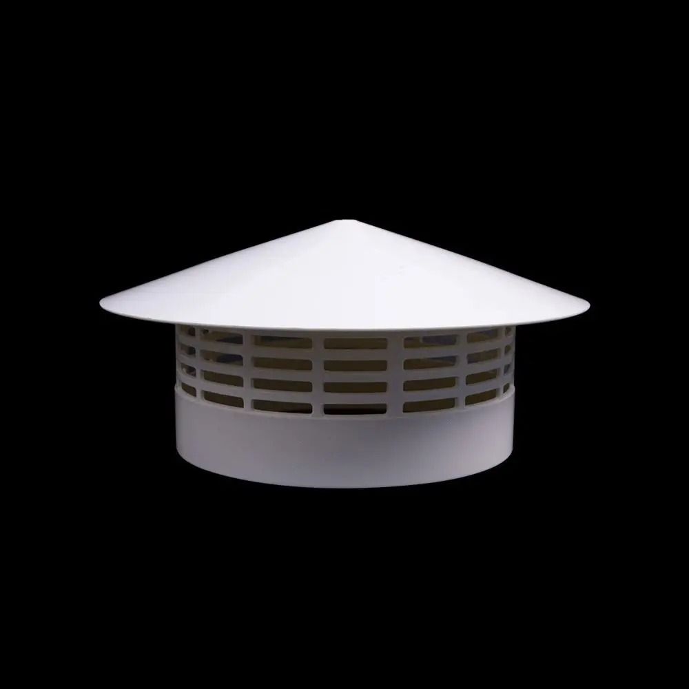 PVC Roof Air Vent Grille WeatherProof Round Ducting Cover HighYield Atmospheric Interaction Hub 0
