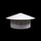 PVC Roof Air Vent Grille WeatherProof Round Ducting Cover HighYield Atmospheric Interaction Hub 0