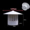 PVC Roof Air Vent Grille WeatherProof Round Ducting Cover HighYield Atmospheric Interaction Hub 7