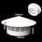 PVC Roof Air Vent Grille WeatherProof Round Ducting Cover HighYield Atmospheric Interaction Hub 8
