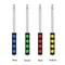Telescopic Stainless Steel Flagpole Flexible Tour Guide Banner Pole HighYield Presentation Intera 4