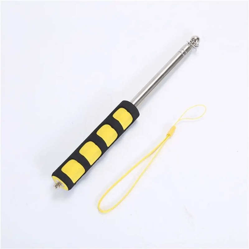 Telescopic Stainless Steel Flagpole Flexible Tour Guide Banner Pole HighYield Presentation Intera 8