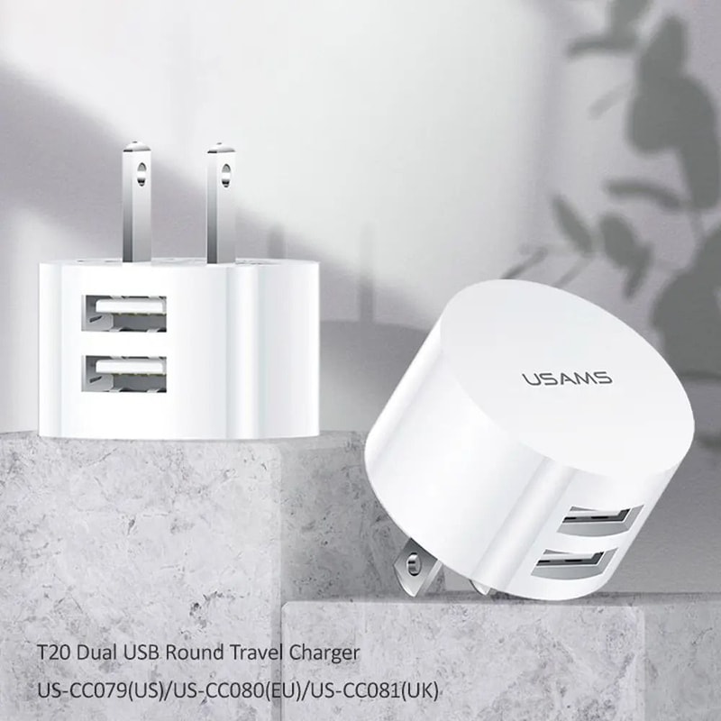 Mini 21A Quick Charge Wall Charger Dual USB Travel Adapter HighYield Mobile Power Interaction Hub 3