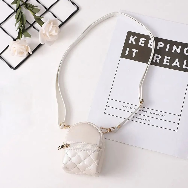 Portable PU Leather Coin Purse Mini Crossbody Makeup Bag HighYield Accessory Interaction Hub 13