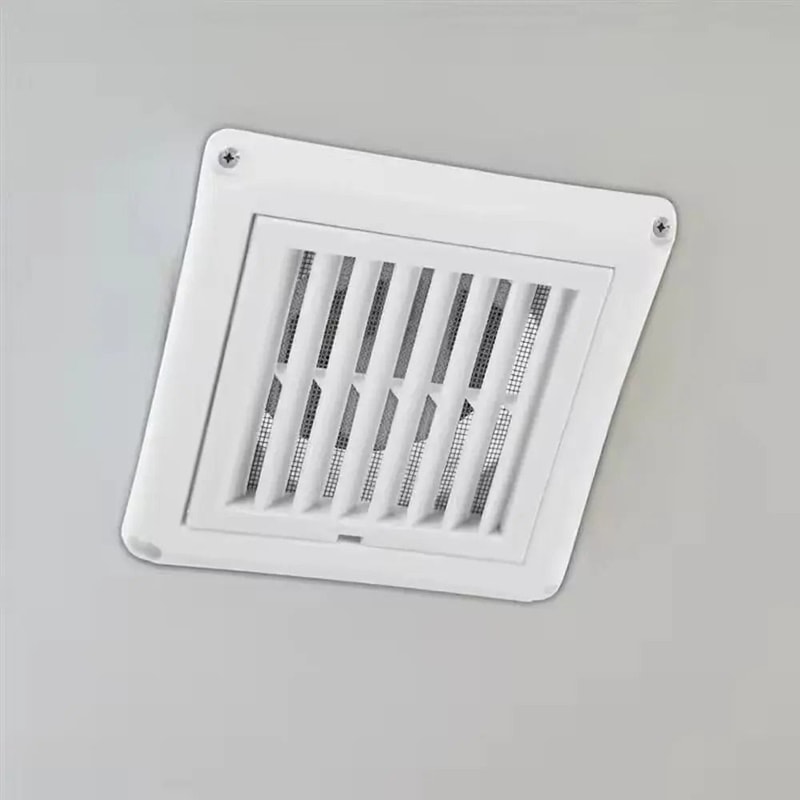 Wall Ventilation Air Vent Grille PP Duct Exhaust Cover With Flaps HighYield Atmospheric Interacti 2