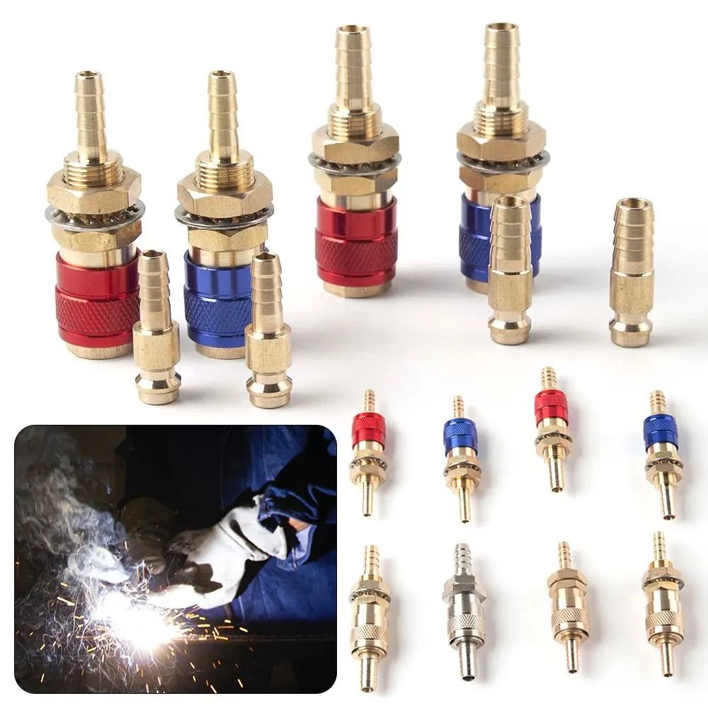 Welding Machine Quick Fitting Adapter M6M8 WaterCooled Connector HighYield Industrial Interaction 0