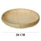 Woven Bamboo Tray Basket Handmade Wicker Bread Server HighYield Culinary Interaction Hub 9
