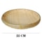 Woven Bamboo Tray Basket Handmade Wicker Bread Server HighYield Culinary Interaction Hub 8