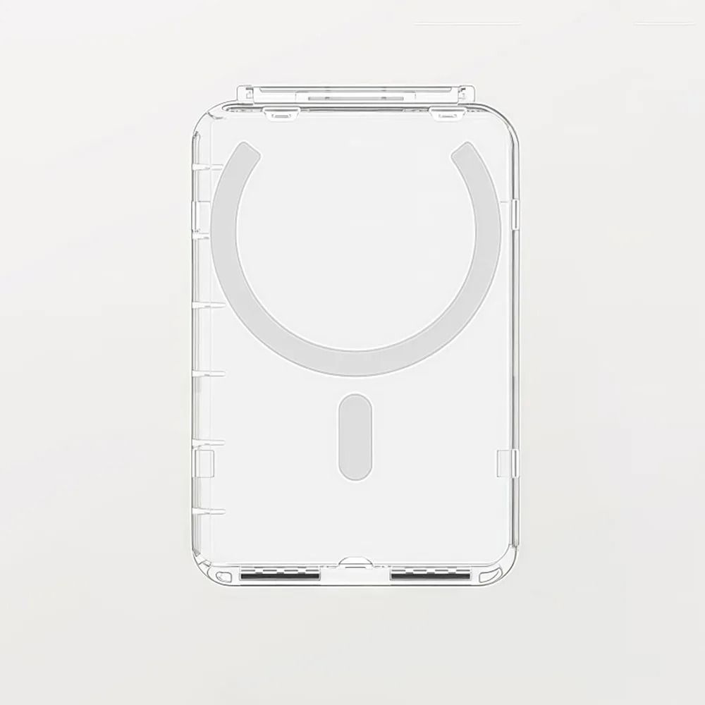 Transparent MagSafe Card Sleeve Magnetic Stand With 2 Card Slots HighYield Mobile Interaction Hub 6