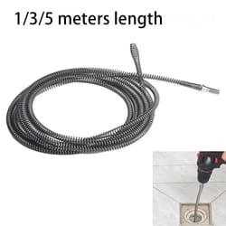 electric drill pipe dredging tool – manganese steel spring drain cleaner – high-yield plumbing interaction hub