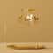 Rotating Spinning Candle Holder Gold Metallic Carousel Tealight HighYield Atmospheric Interaction 11