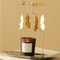 Rotating Spinning Candle Holder Gold Metallic Carousel Tealight HighYield Atmospheric Interaction 3