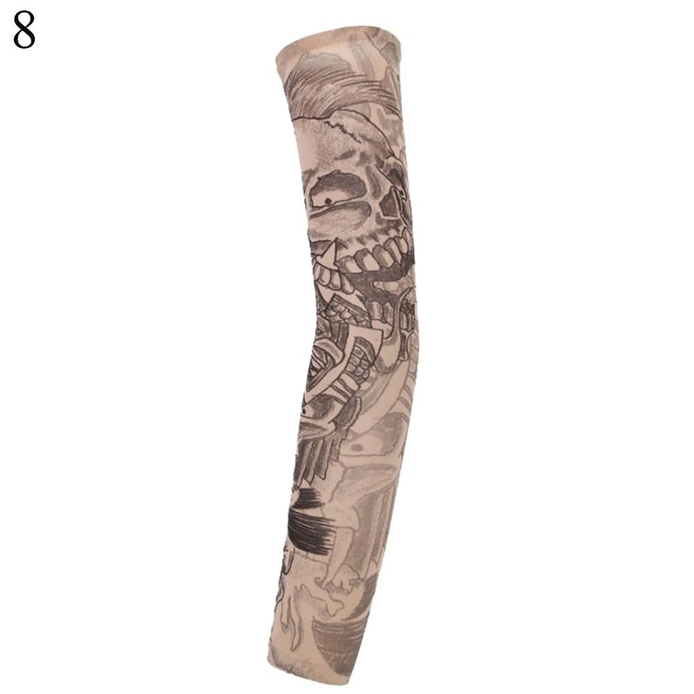Flower Arm Tattoo Sleeves Seamless UV Sunscreen Protection HighYield Athletic Interaction Hub 13