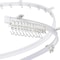 Bendable NanoSilencer Curtain Rail White Modern Style Visible Track HighYield Logistical Interact 1