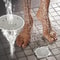 Stainless Steel Shower Drain Cover Hair Catcher Drain Filter HighYield Sanitation Interaction Hub 0