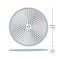 Stainless Steel Shower Drain Cover Hair Catcher Drain Filter HighYield Sanitation Interaction Hub 5