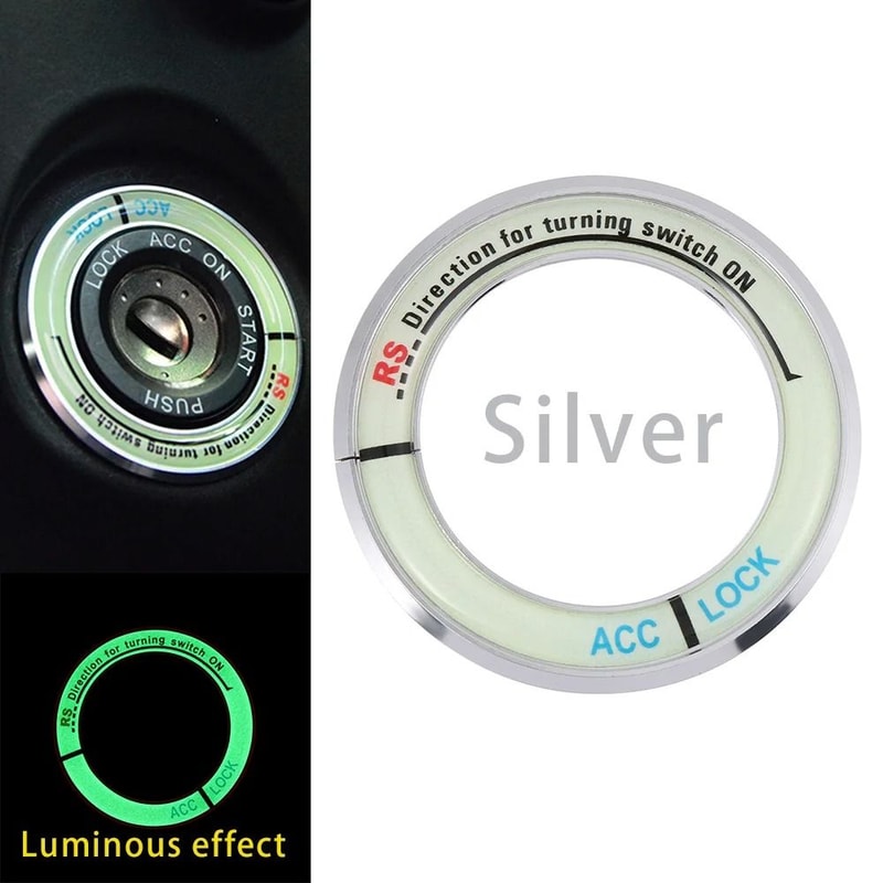 Luminous Ignition Switch Cover Toyota Corolla Levin Glow Ring HighYield Automotive Interaction H 10
