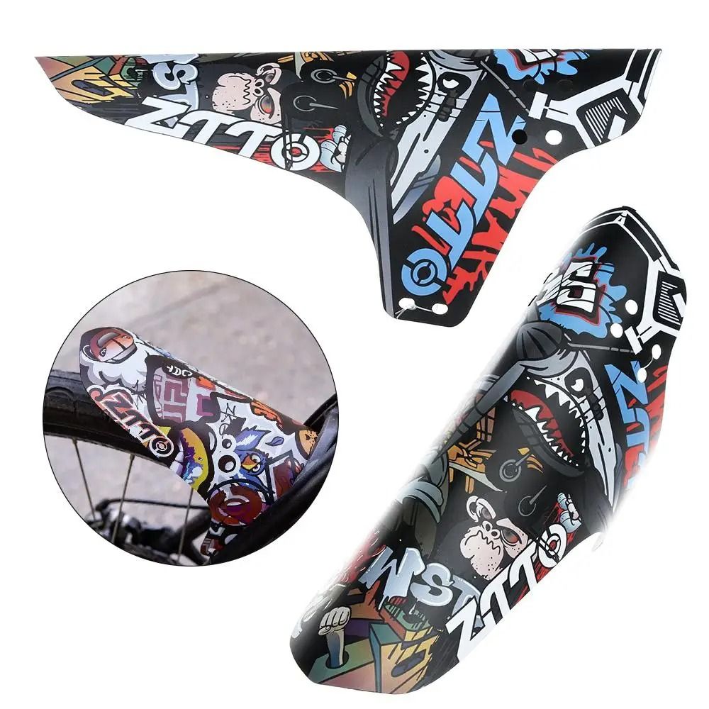 MTB Mountain Bicycle Fender FrontRear Mudguard Set HighYield Athletic Interaction Hub 1