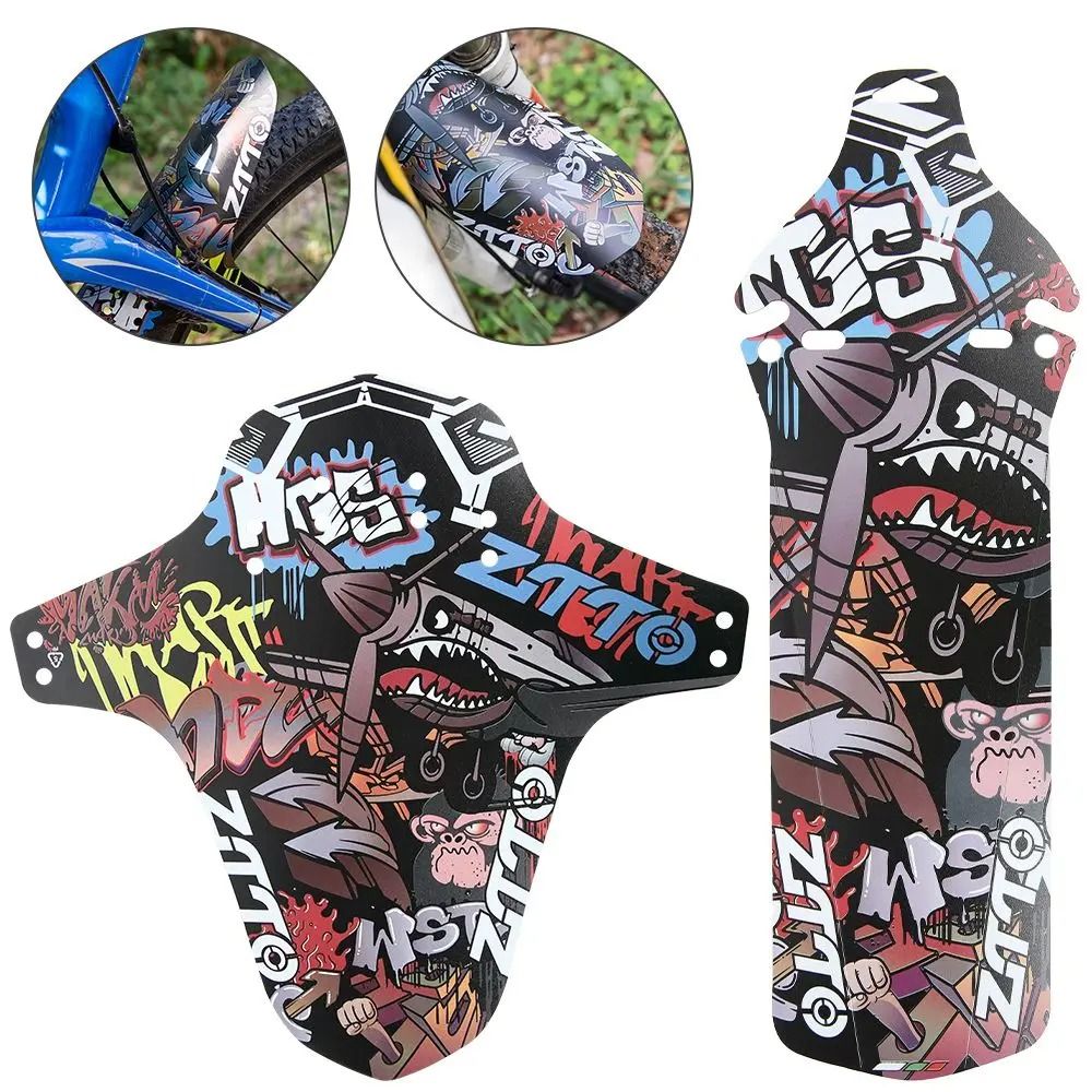 MTB Mountain Bicycle Fender FrontRear Mudguard Set HighYield Athletic Interaction Hub 5